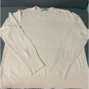 Ann Taylor LOFT Everyday Sweater Size Large Baby Ballet Pink
